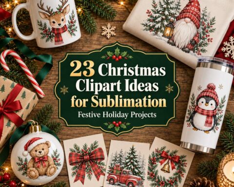 23 Christmas Clipart Ideas for Festive Sublimation Projects