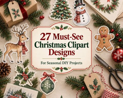 27 Must-See Christmas Clipart Designs for Seasonal DIY Projects