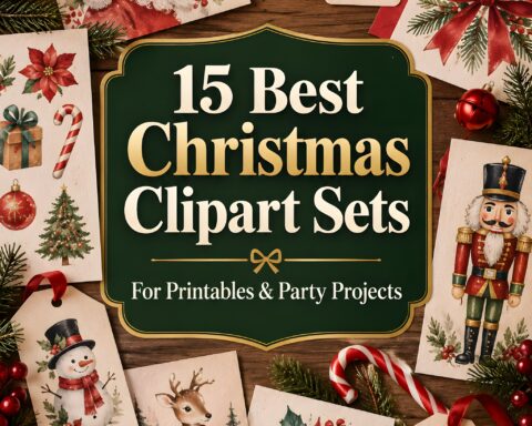 15 Best Christmas Clipart Sets for Printables and Party Projects